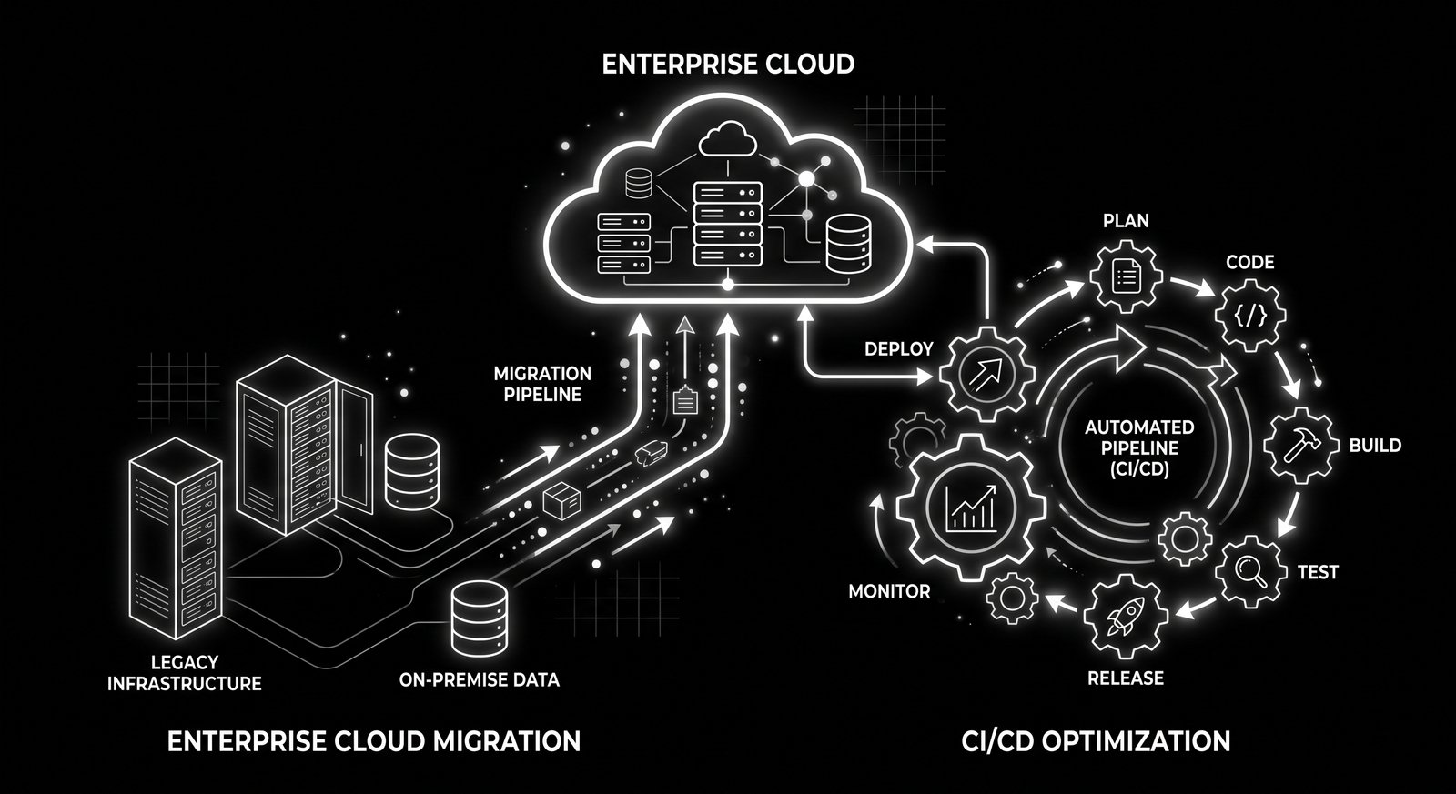 Enterprise Cloud Migration & CI/CD Optimization
